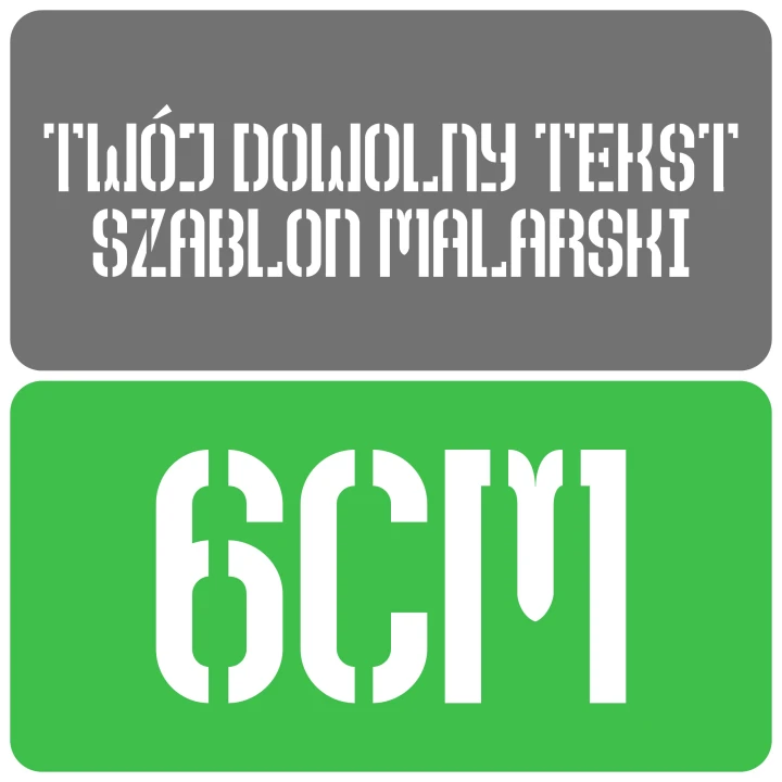 Szablon styl klasyczny 6cm