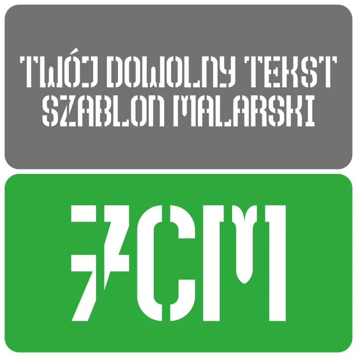 Szablon styl klasyczny 7cm