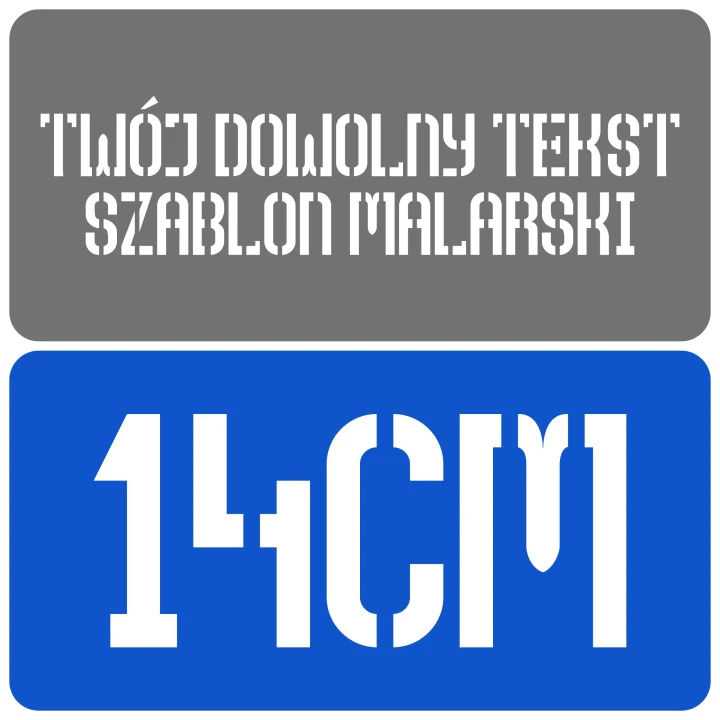 Szablon styl klasyczny 14cm