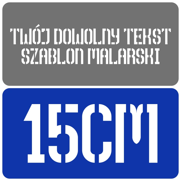 Szablon styl klasyczny 15cm