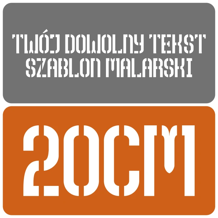 Szablon styl klasyczny 20cm