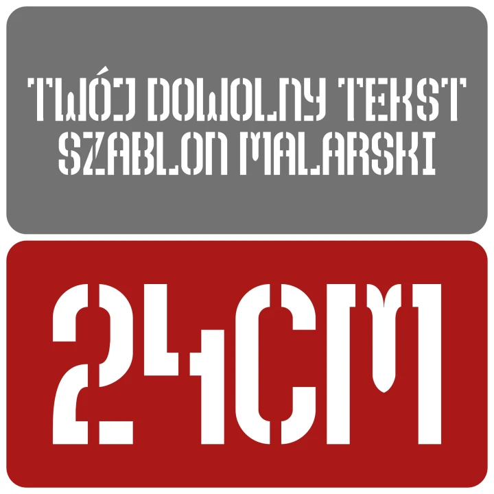 Szablon styl klasyczny 24cm