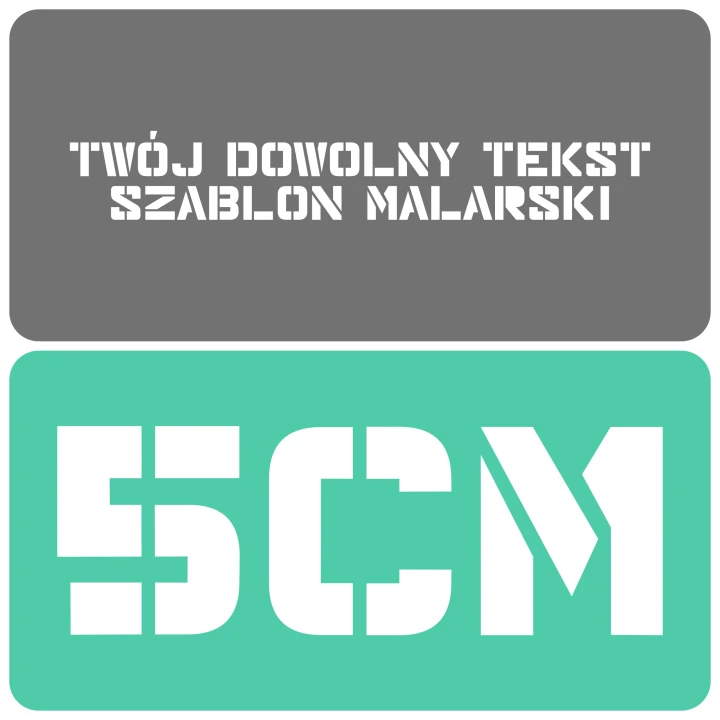 Szablon styl nowoczesny 5cm