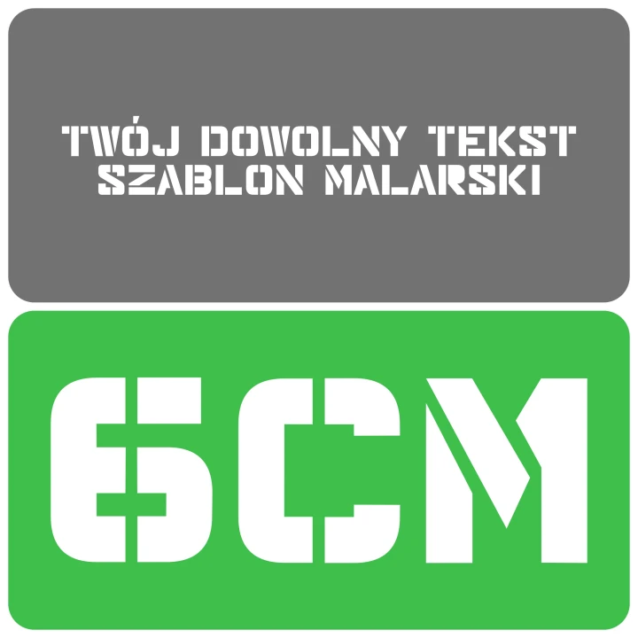 Szablon styl nowoczesny 6cm