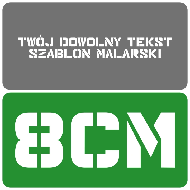 Szablon styl nowoczesny 8cm