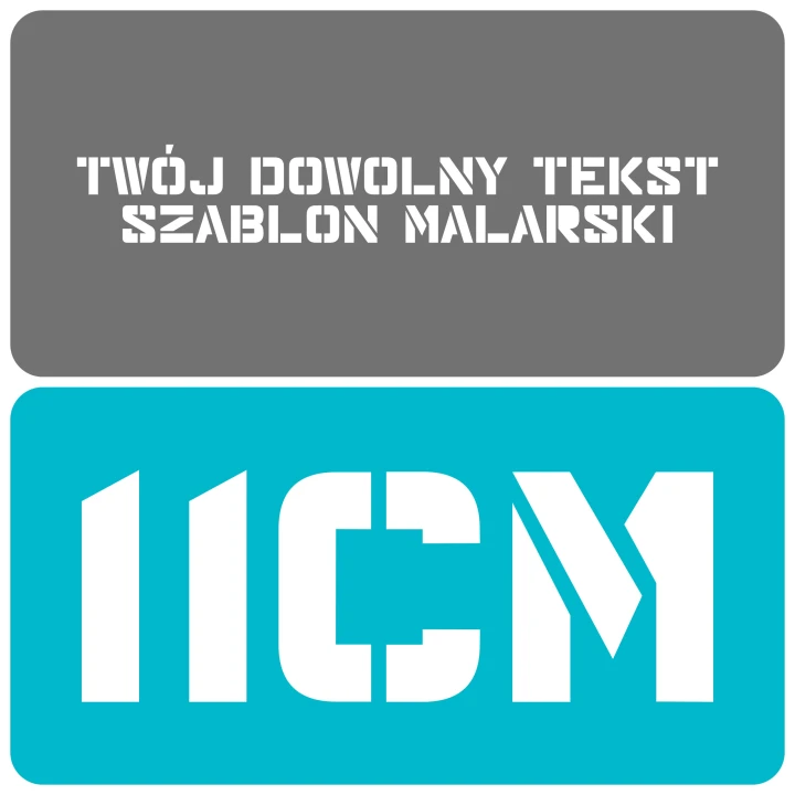 Szablon styl nowoczesny 11cm