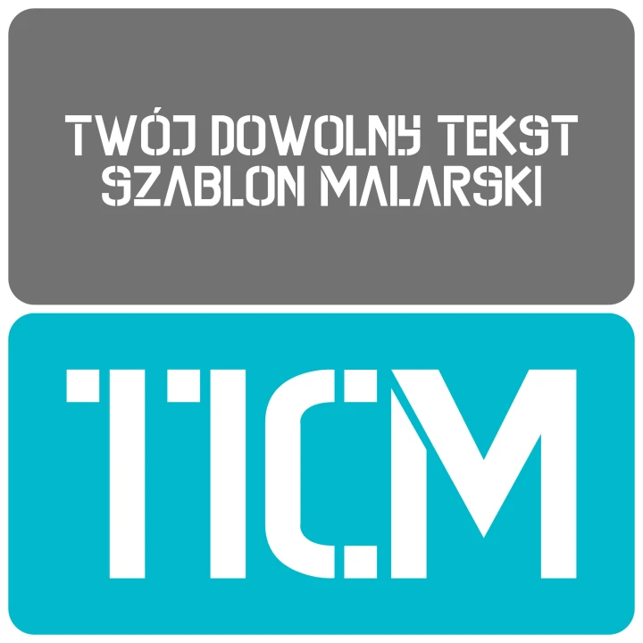 Szablon styl kontrastowy 11cm
