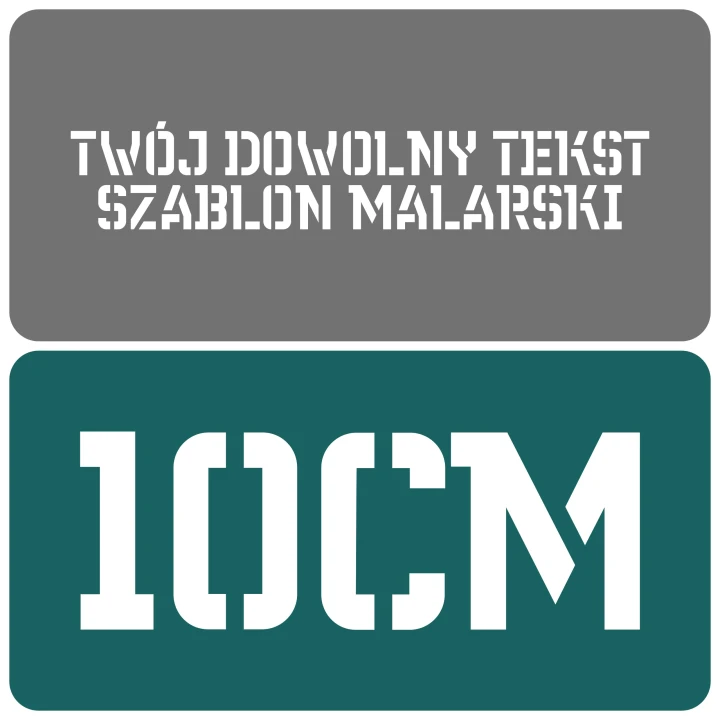 Szablon styl gotycki 10cm