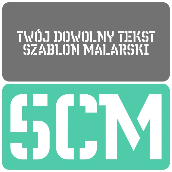 Szablon styl gotycki 5cm