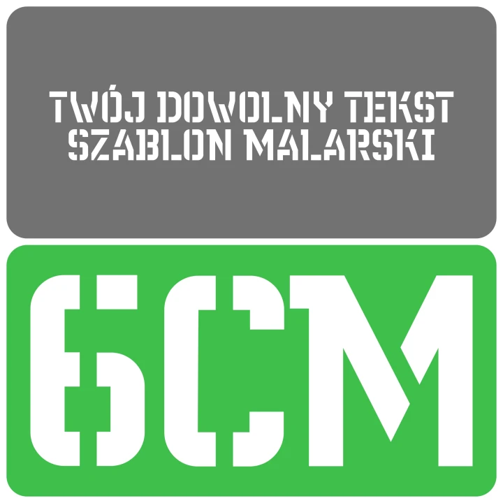 Szablon styl gotycki 6cm