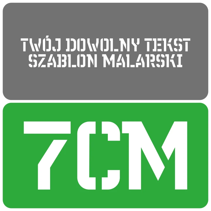 Szablon styl gotycki 7cm