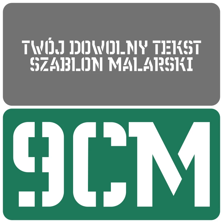 Szablon styl gotycki 9cm