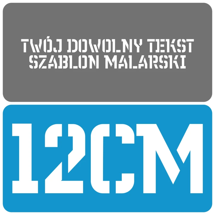 Szablon styl gotycki 12cm