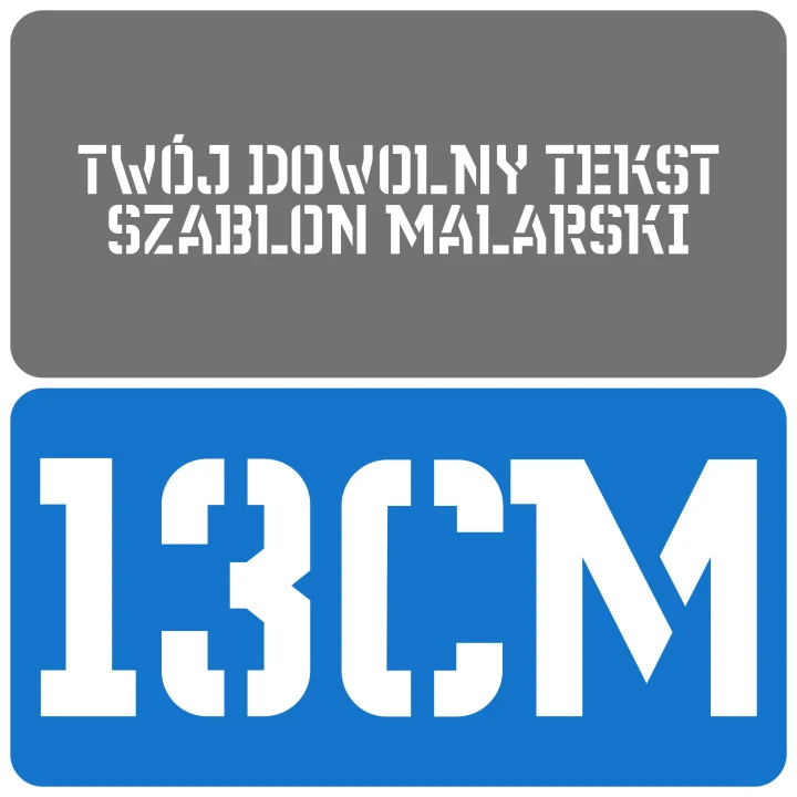 Szablon styl gotycki 13cm
