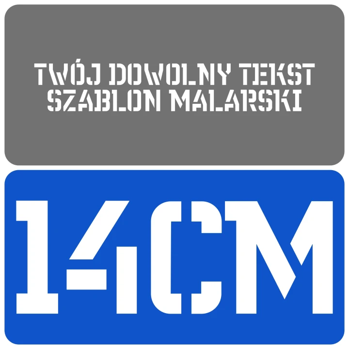 Szablon styl gotycki 14cm