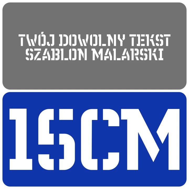 Szablon styl gotycki 15cm