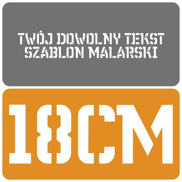 Szablon styl gotycki 18cm