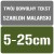Szablon malarski - GNP - rozmiary 5-25cm