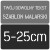 Szablon malarski - SNB - rozmiary 5-25cm