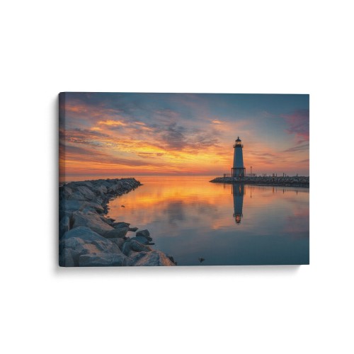 Obraz na płótnie canvas Latarnia morska realistyczny