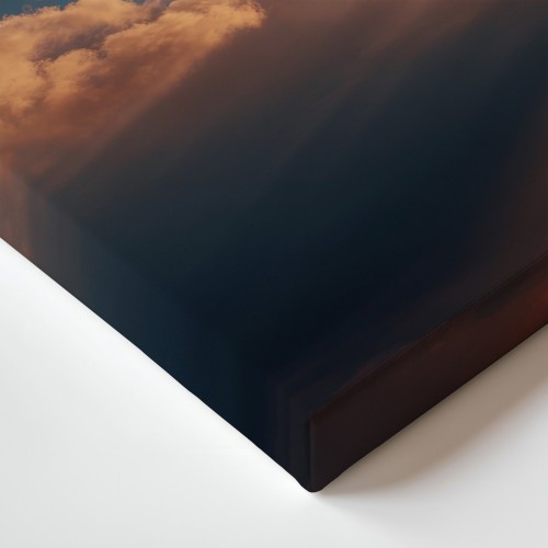 Obraz na płótnie canvas Promienie słońca realistyczny