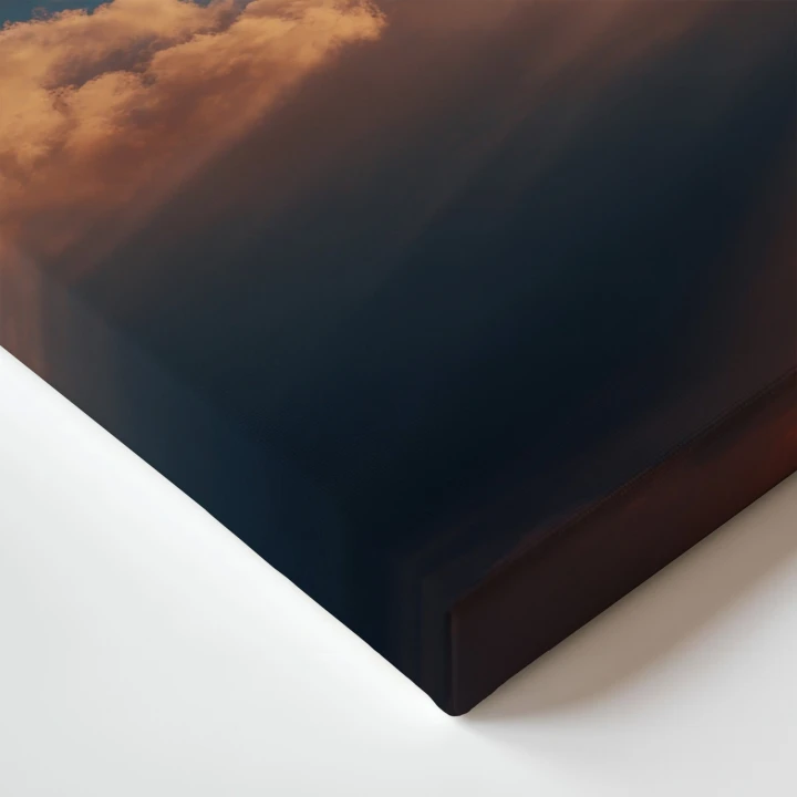 Obraz na płótnie canvas Promienie słońca realistyczny