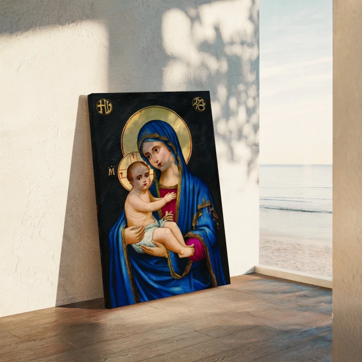 Obraz na płótnie canvas Madonna z Dzieciątkiem klasyczny