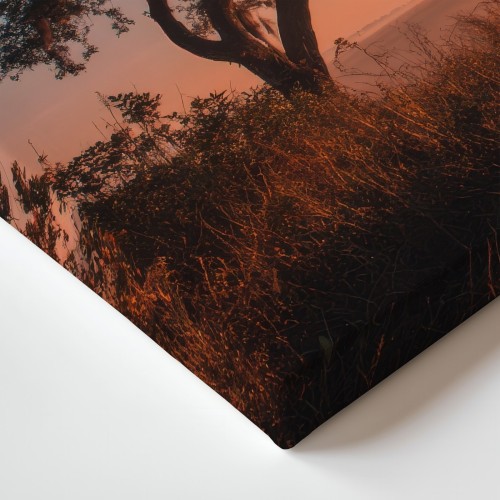 Obraz na płótnie canvas Kobieta o wschodzie realistyczny