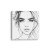 Obraz na płótnie canvas Portret kobiety line-art