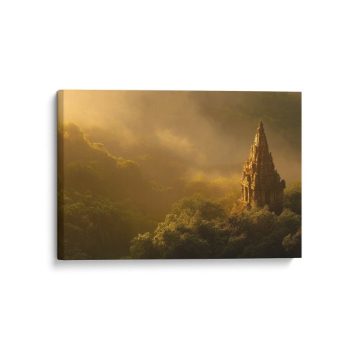 Obraz na płótnie canvas Złota pagoda realistyczny