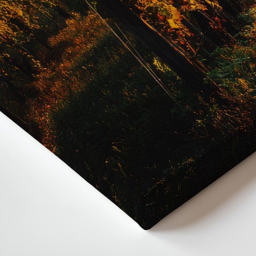 Obraz na płótnie canvas Winnica o świcie realistyczny