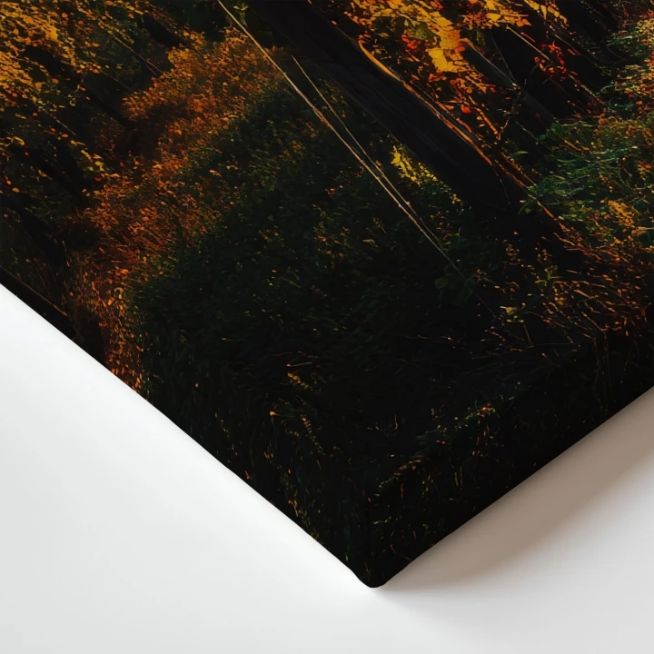 Obraz na płótnie canvas Winnica o świcie realistyczny