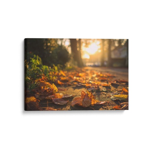 Obraz na płótnie canvas Jesienne liście realistyczny