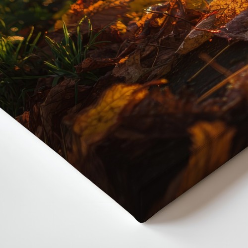 Obraz na płótnie canvas Jesienne liście realistyczny