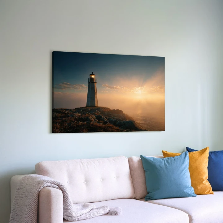 Obraz na płótnie canvas Latarnia morska realistyczny