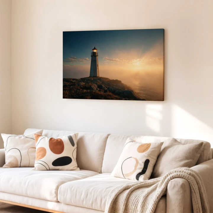 Obraz na płótnie canvas Latarnia morska realistyczny