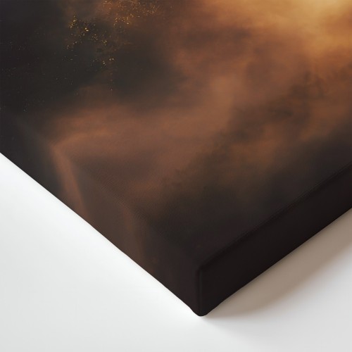 Obraz na płótnie canvas Świątynia w mgle realistyczny