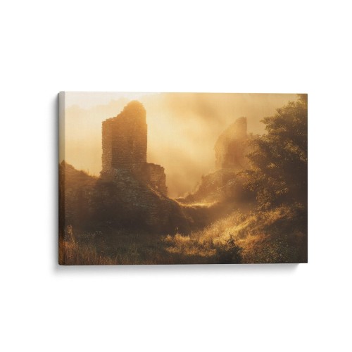 Obraz na płótnie canvas Ruiny zamku realistyczny