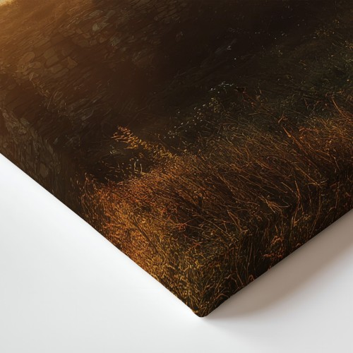 Obraz na płótnie canvas Ruiny zamku realistyczny