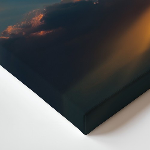 Obraz na płótnie canvas Zachód słońca realistyczny